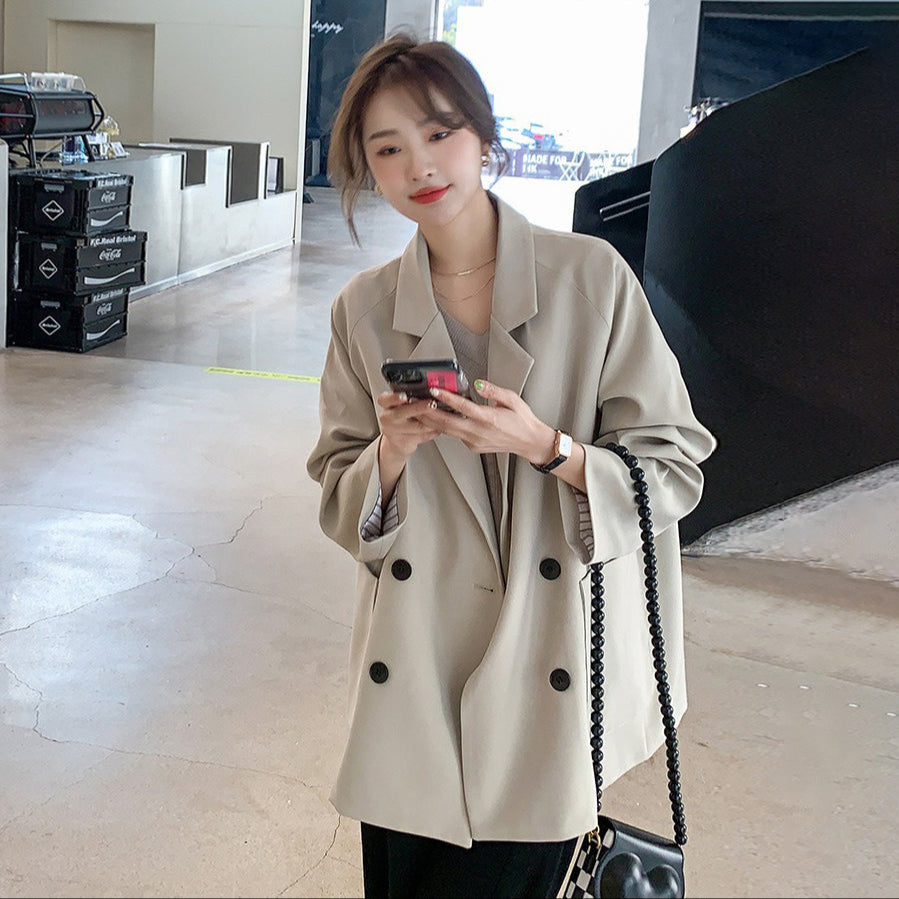 【アウター】 スーツジャケット レディース 春秋 高級感 デザイン性あり レトロ香港風 韓国系おしゃれ【SNシリーズ】