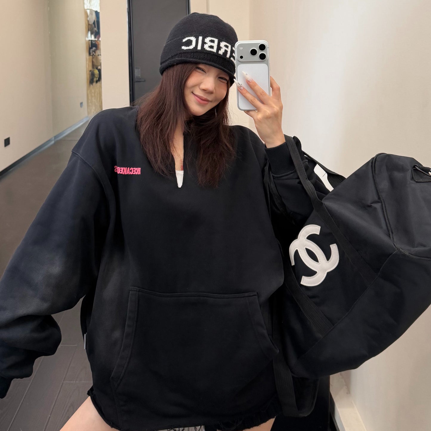 【トップス】グラデーションウォッシュスウェット レディース 古着風 厚手トレーナー ゆったりシルエット パーカー【FCシリーズ】