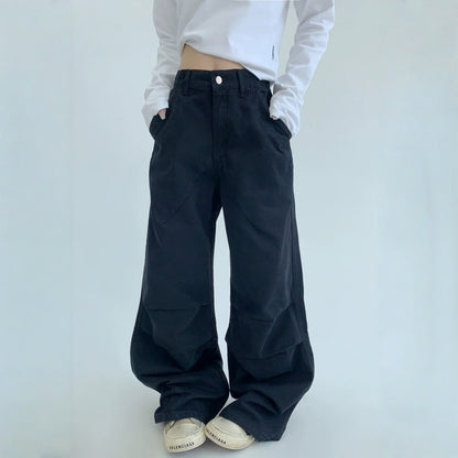 【ボトムス】春 秋 冬 レトロ ヴィンテージ加工 ワークパンツ 【FCシリーズ】