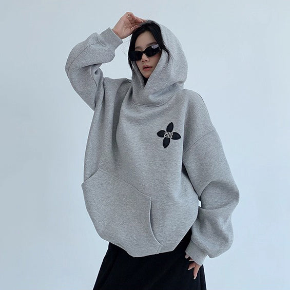 【トップス】春秋冬 アメカジ ヴィンテージ 刺繍ワッペン パーカー 裏起毛 スウェット【FCシリーズ】