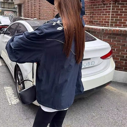 【アウター】春 秋 冬 レトロ 若見え 配色 刺繍 ジャカード  【JZシリーズ】