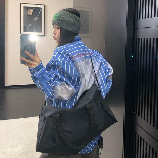 【アウター】ヴィンテージ加工 ストライプ ジャケット アウター 【FCシリーズ】