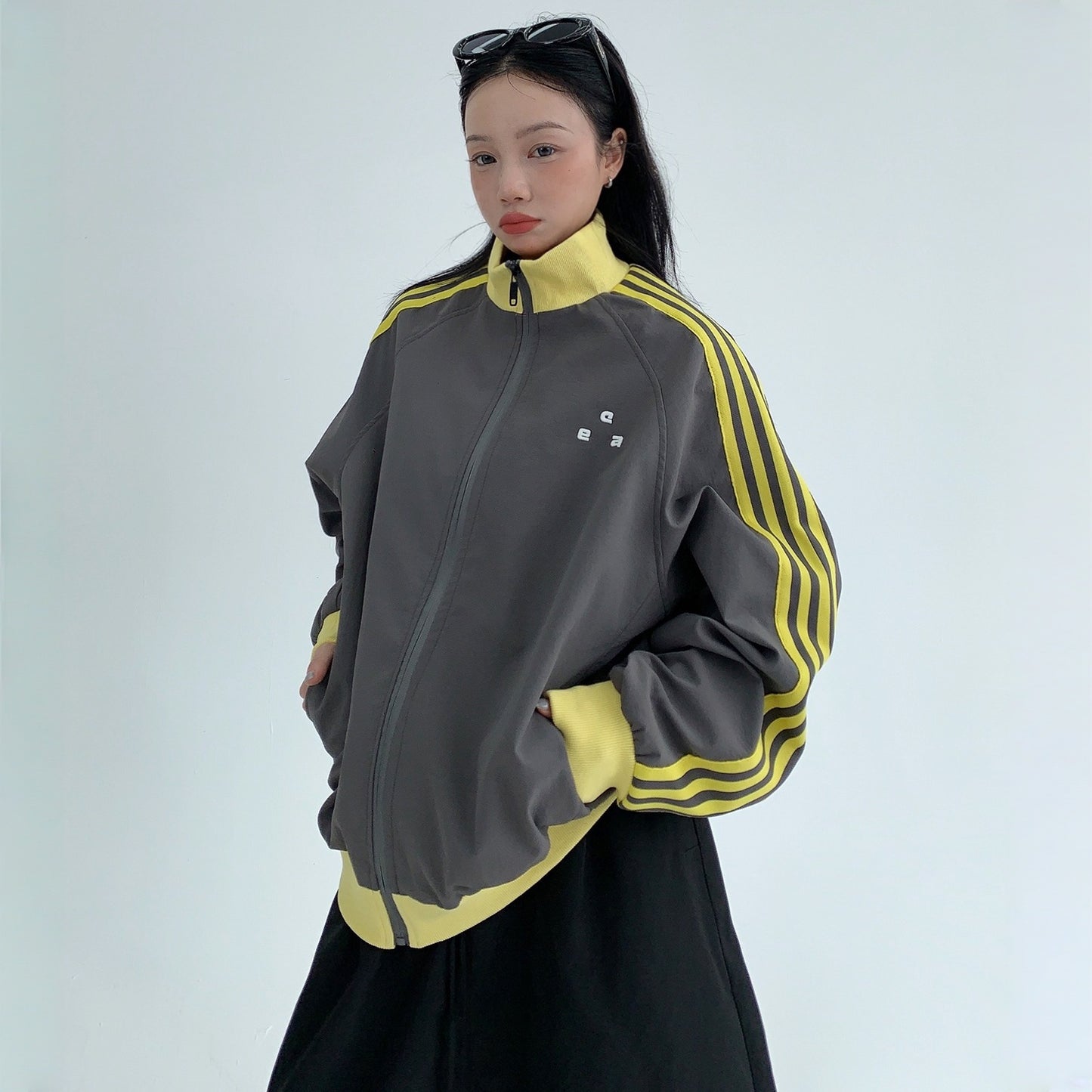 【アウター】春 秋 冬 立襟 カジュアル ジャケット 【FCシリーズ】