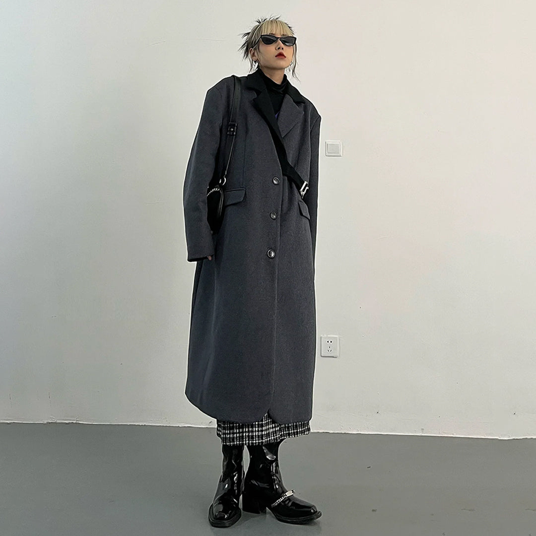 【アウター】秋 冬 高級感 新作 合わせやすい スーツジャケットコート【FCシリーズ】