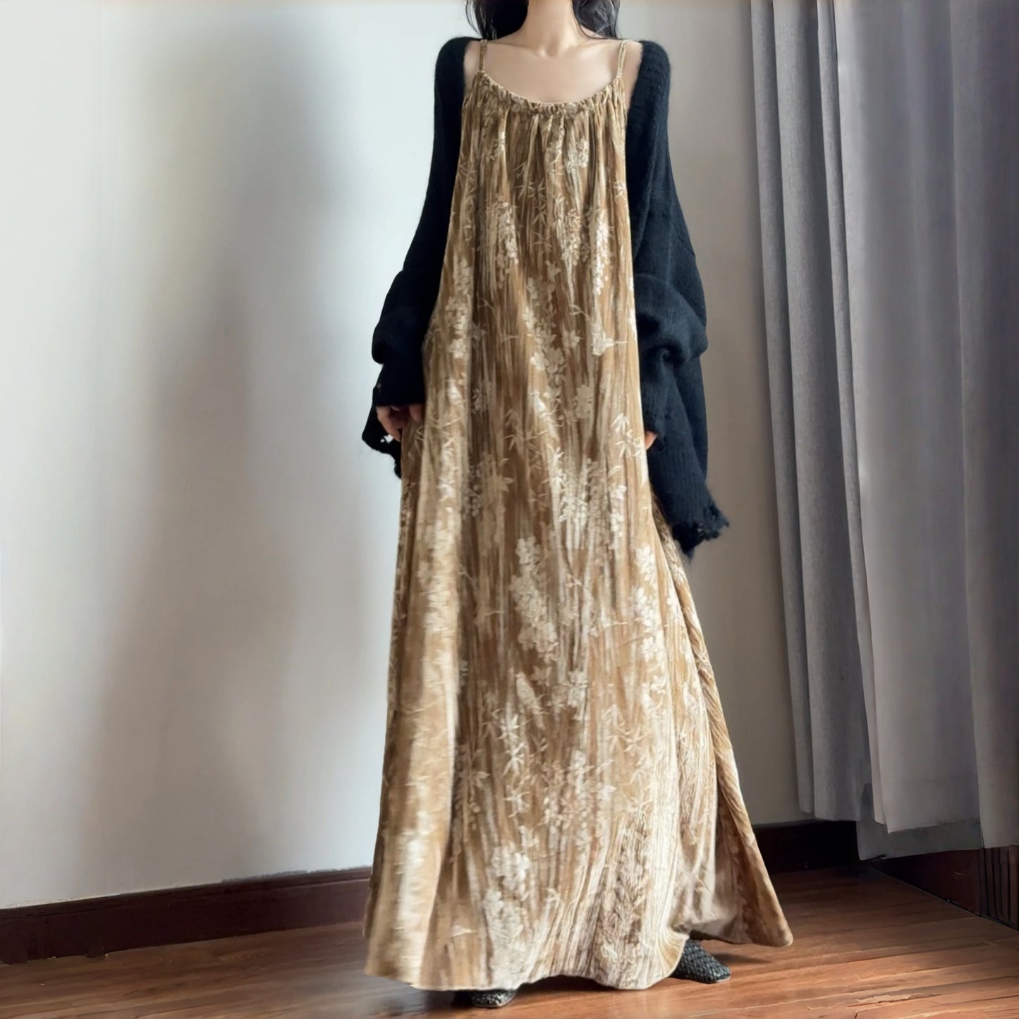 【ワンピース】目立つ セレブ気質 合わせやすい 高品質 ストラップドレス【SHシリーズ】