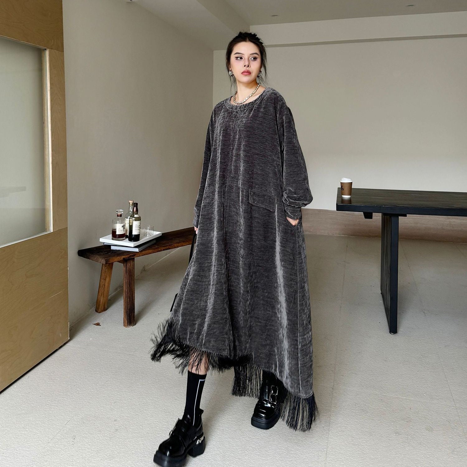 長袖ワンピース – MADOECHO