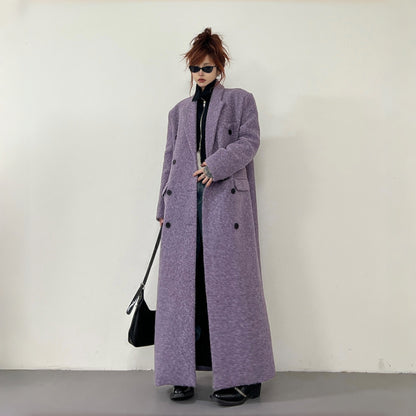 【アウター】韓国風 気質よい 新作 ダブルブレスト 高級感 秋冬 コート【FCシリーズ】
