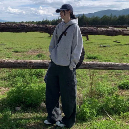 【60%OFF⭐️早い者勝ち】S~3XL【トップス】超お買い得✨重厚感フーディー レディース 韓国風 ゆるシルエット 秋冬新作 パーカー【FCシリーズ】