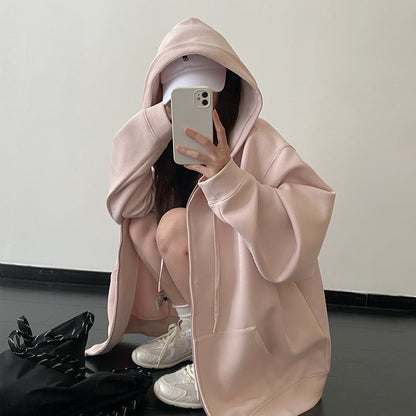 【セットアップ】【単品注文】オーバーシルエット フード付きパーカー＋ショートパンツ スポーツ ジップアップ 上下セット ユニセックス【FCシリーズ】