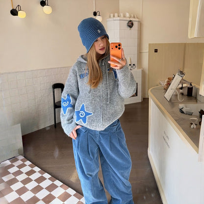 【トップス】アメリカンスタイル スタールーズ 男女兼用 カーディガン【FCシリーズ】