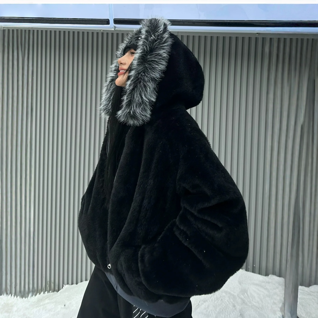 【アウター】アメリカン風 厚手 春 秋 冬 リバーシブル フード付き ジャケット 【FCシリーズ】