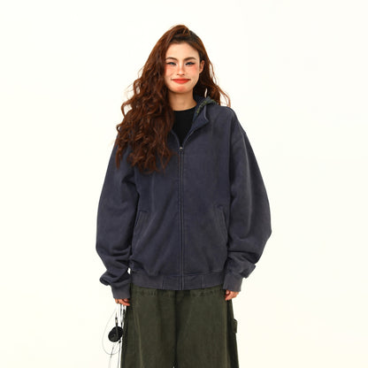 【アウター】ヴィンテージデザインチェック柄フーディ レディース ショートスウェットジャケット【FCシリーズ】