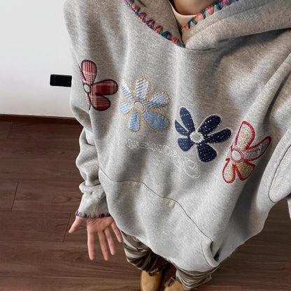 【60%OFF⭐️先行スタート！】【トップス】　アメリカンストリート 春 秋 冬 レトロ　フード付き パーカー 【FCシリーズ】