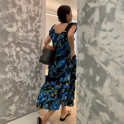 【ワンピース】人気レース ノースリーブワンピース｜ロールスリーブ×深Vネックの大人カジュアル長袖ドレス【SHシリーズ】