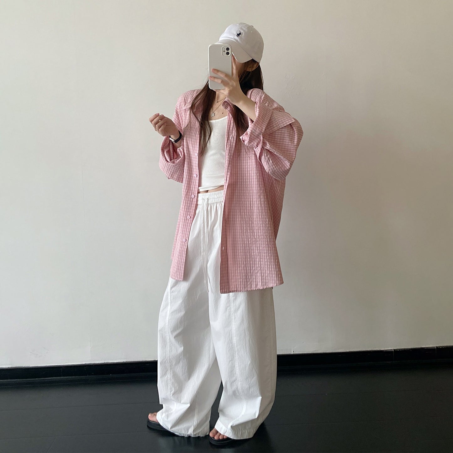 【トップス】チェックシャツ レディース 夏 ビッグサイズ ルーズシルエット UVカット 長袖 カジュアル トップス 通勤 ゆったり 人気【FCシリーズ】
