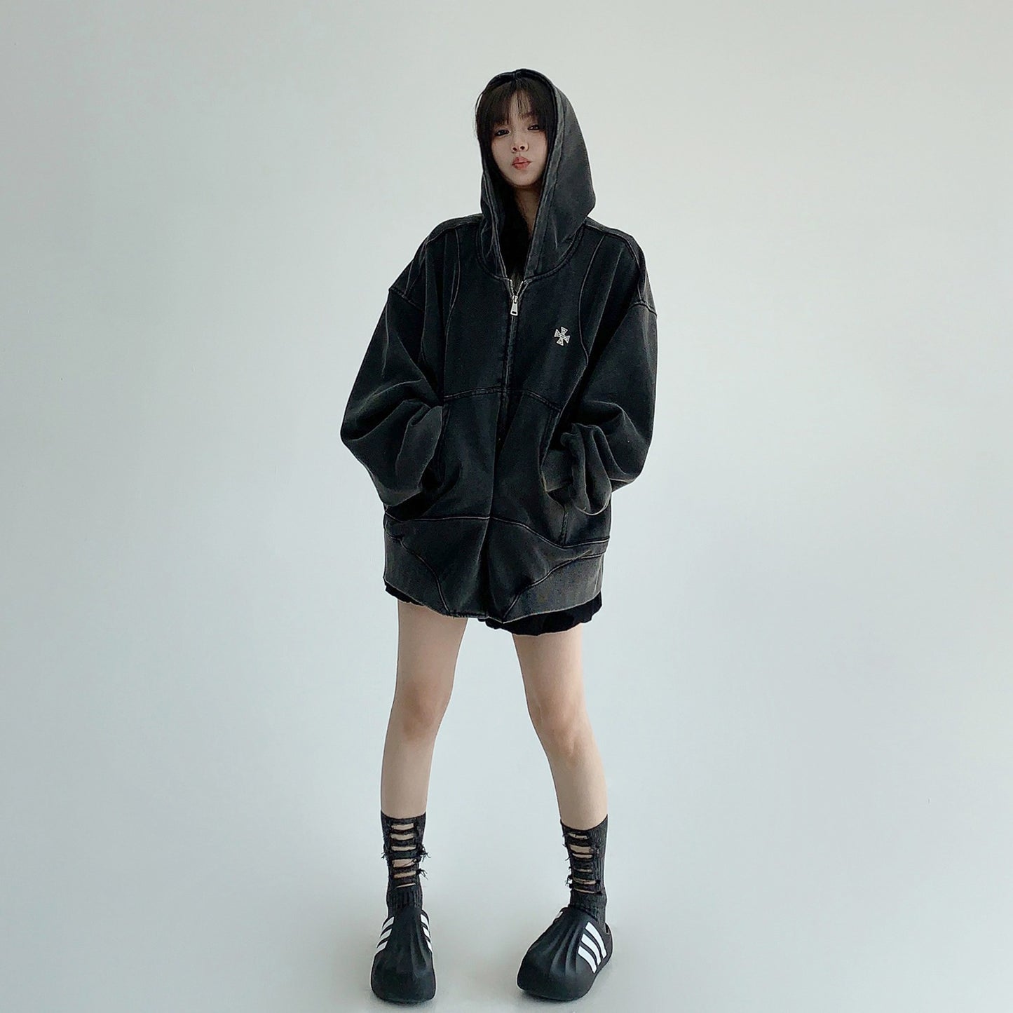 [外套] 美式春秋復古連帽外套 [FC系列]