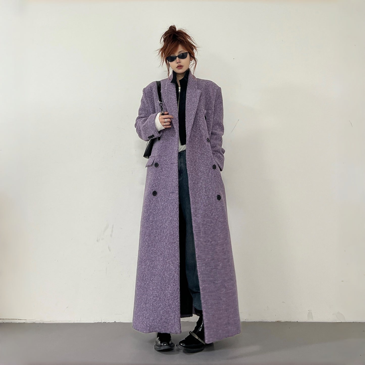 【アウター】韓国風 気質よい 新作 ダブルブレスト 高級感 秋冬 コート【FCシリーズ】