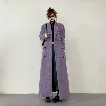 【アウター】韓国風 気質よい 新作 ダブルブレスト 高級感 秋冬 コート【FCシリーズ】