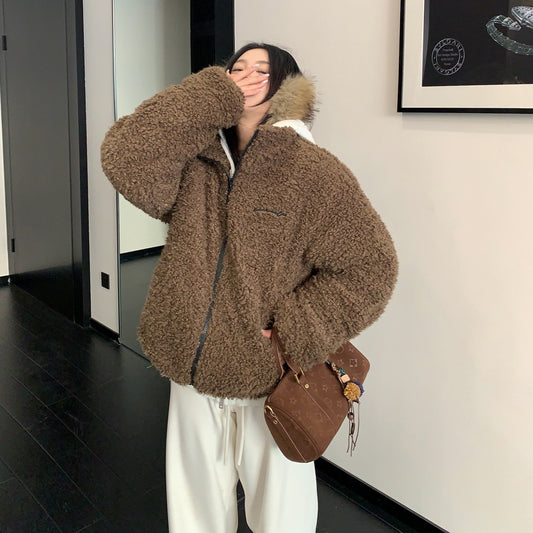 【アウター】ボア ショート丈 春 秋 冬 中綿ジャケット 【FCシリーズ】