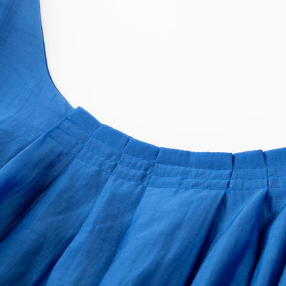 【ワンピース】【10～15日内発送】高級感 フレンチサマー 海辺リゾート ノースリーブキャミワンピース【JZシリーズ】