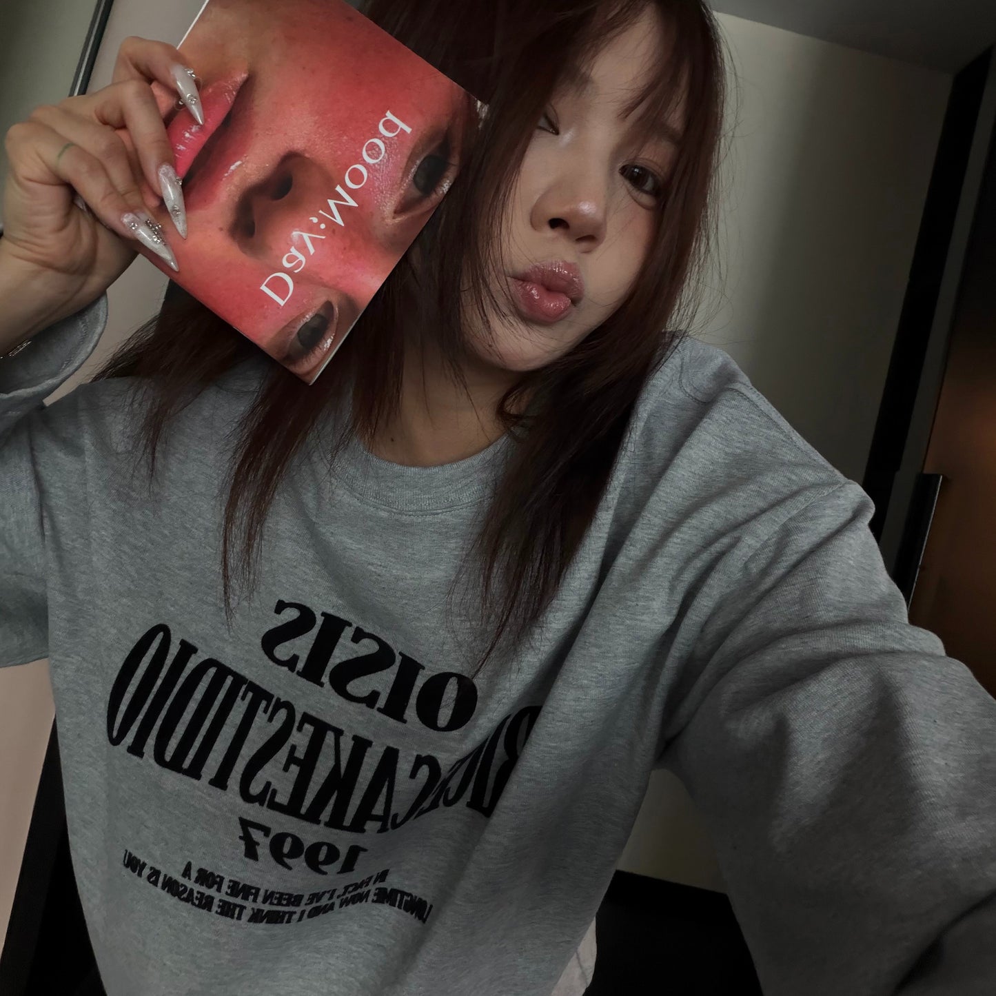 【トップス】コットンロゴロンT レディース リラックスシルエット 長袖Tシャツ 秋コーデ【FCシリーズ】
