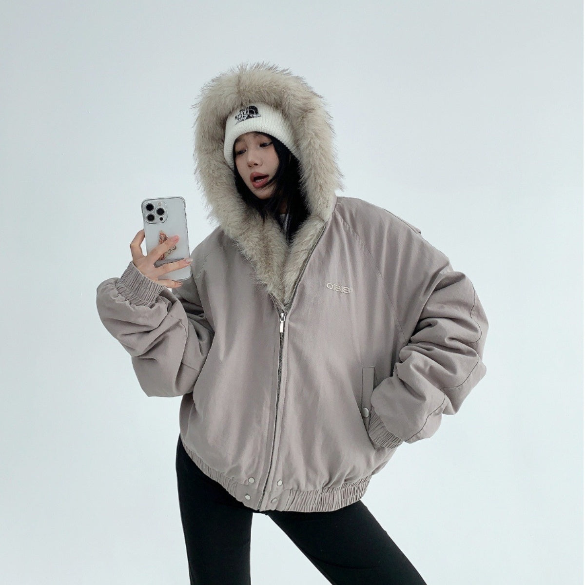 【アウター】春 秋 冬 ボアライナー付き 中綿入り トレンド ジャケット 【FCシリーズ】