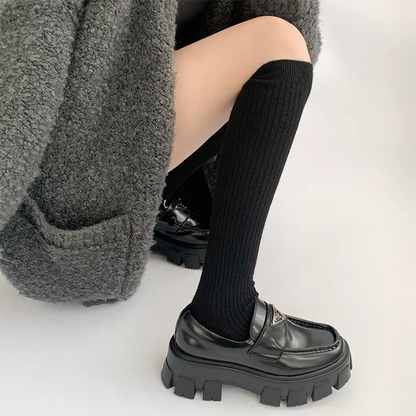 【グッズ】春夏秋冬 INS しま模様 ハイソックス