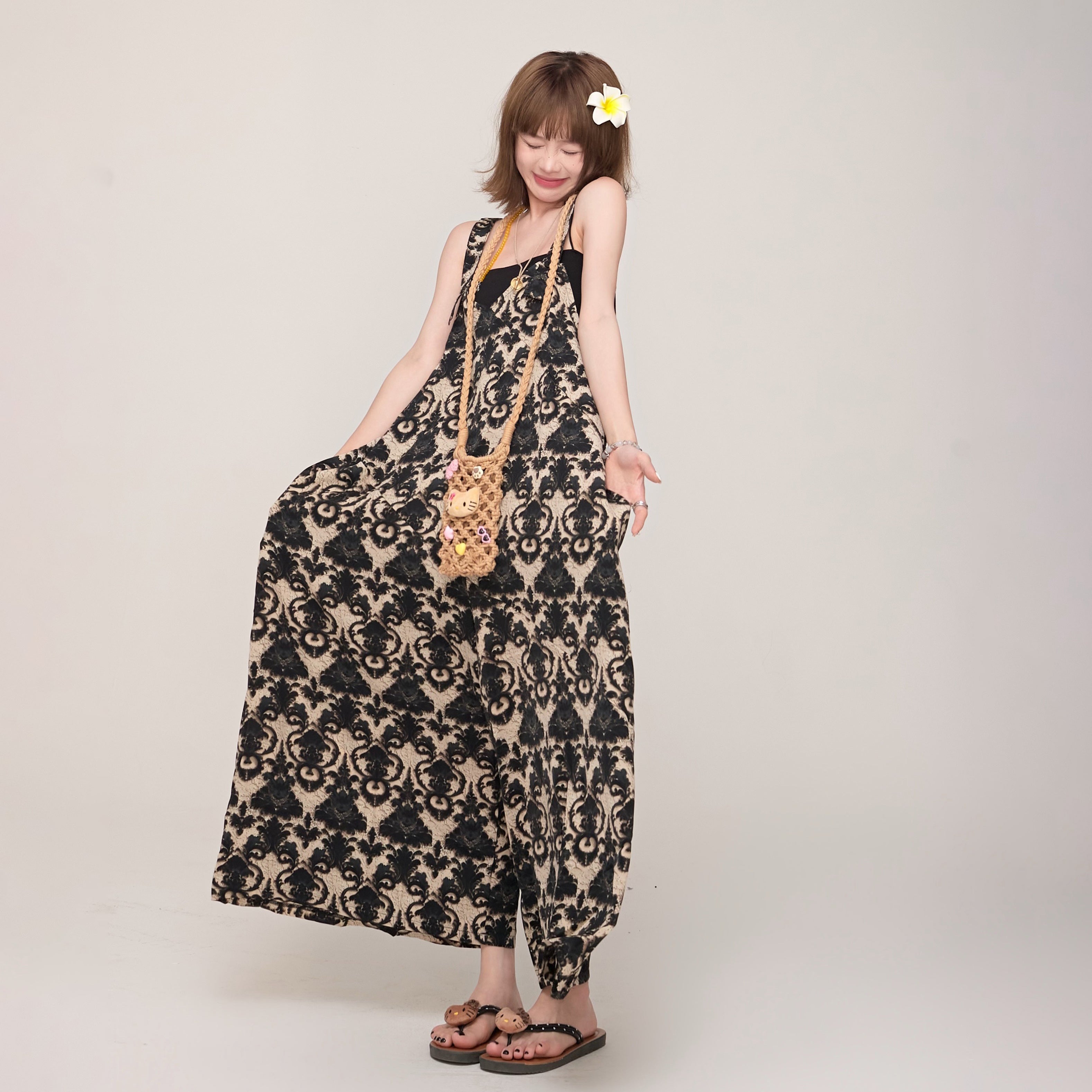 Spooky Shadowボリュームパンツ&丸型ヘッドドレス Spooky Shadowボリュームパンツ&丸型ヘッドドレス Spooky Shadow