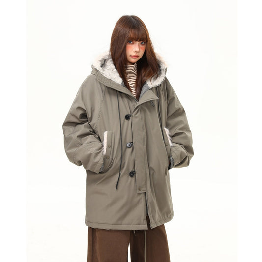 【アウター】ザサンドウ アメリカン風 春 秋 冬 中綿ジャケット 【FCシリーズ】