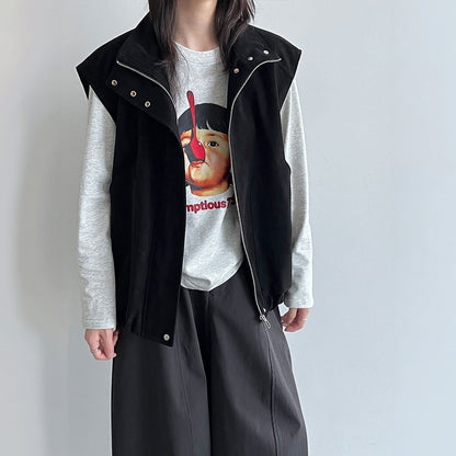 【トップス】クルーネック プリント 着回しやすい 長袖 Ｔシャツ 【JZシリーズ】
