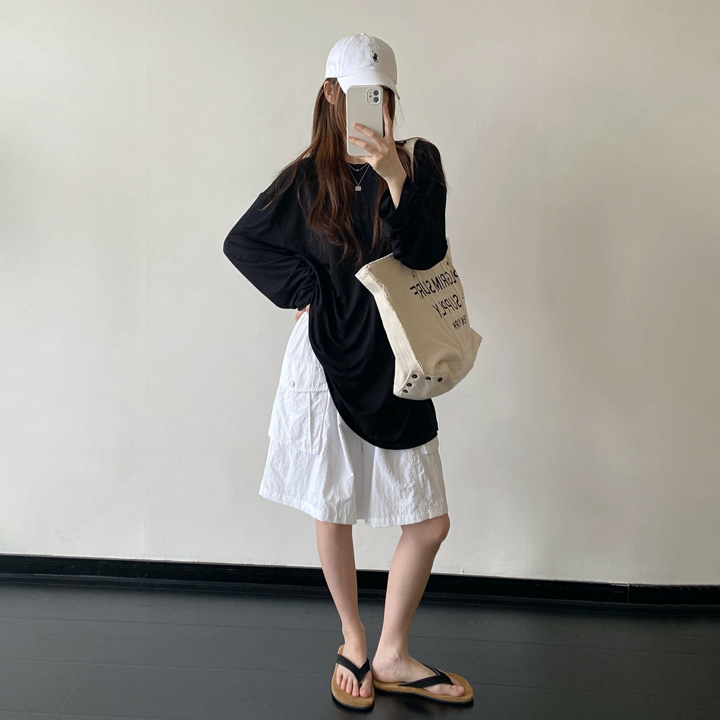 【トップス】リヨセル100％冷感ロンT レディース ゆったり クルーネック 長袖 UV対策 春夏Tシャツ【FCシリーズ】