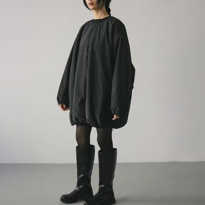 【アウター】ゆったり中綿ジャケット レディース 冬新作 軽量 暖かい 体型カバー カジュアル 綿入れコート【JZシリーズ】