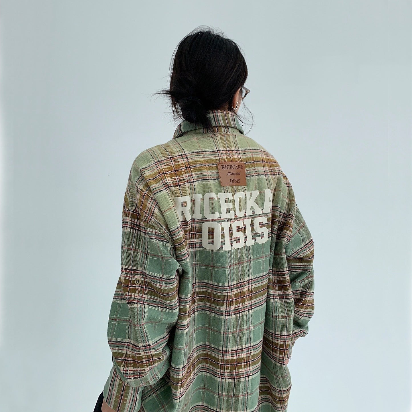 【トップス】春 秋 冬 アメリカン グラデーション チェック柄 シャツ 【FCシリーズ】