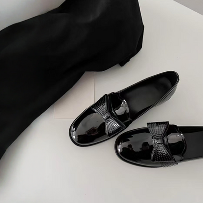 【シューズ】太ヒール ローファー パンプス 【JZシリーズ】