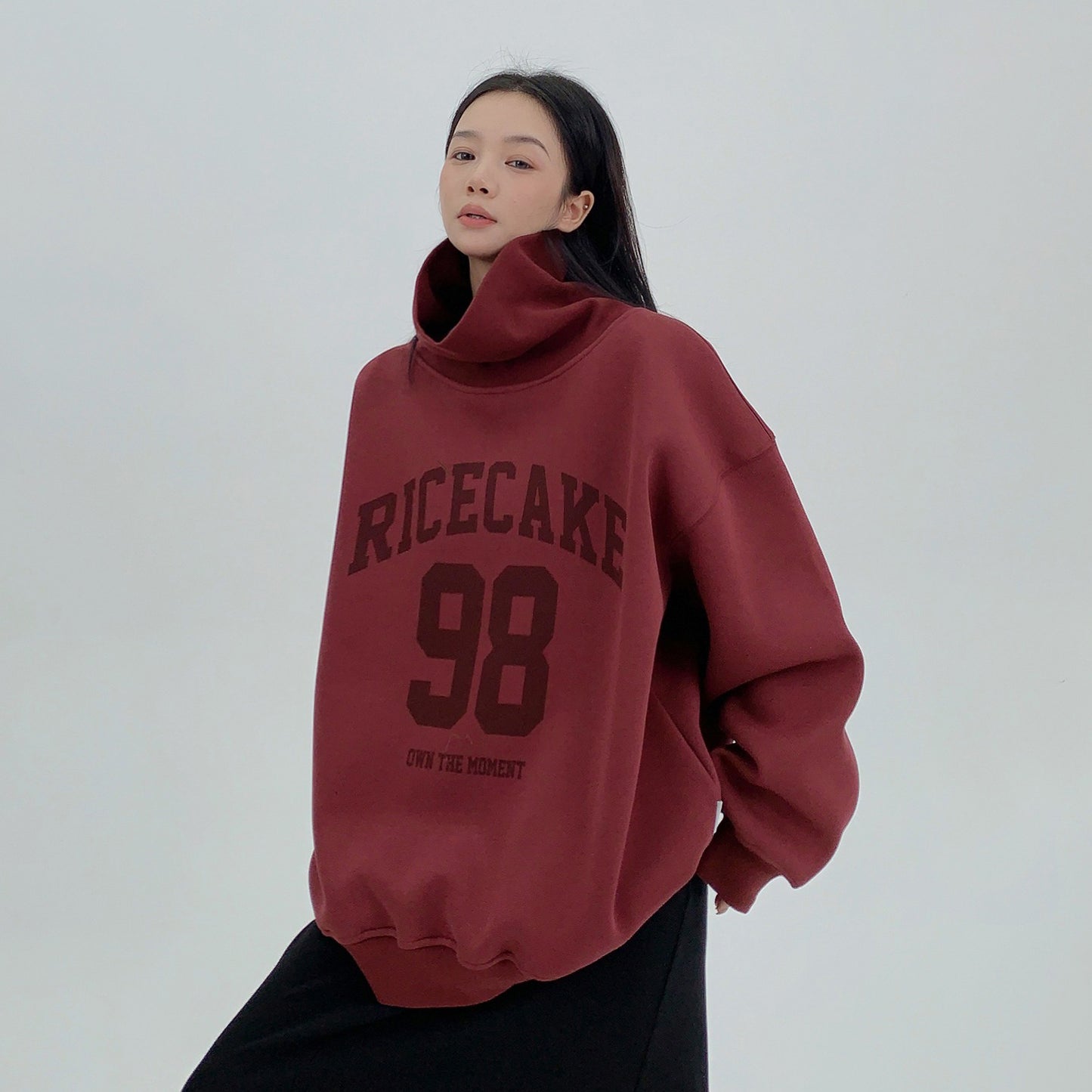 【トップス】アヘビー裏起毛 アメカジ ヴィンテージ風 パーカー ハイネックスウェット【FCシリーズ】