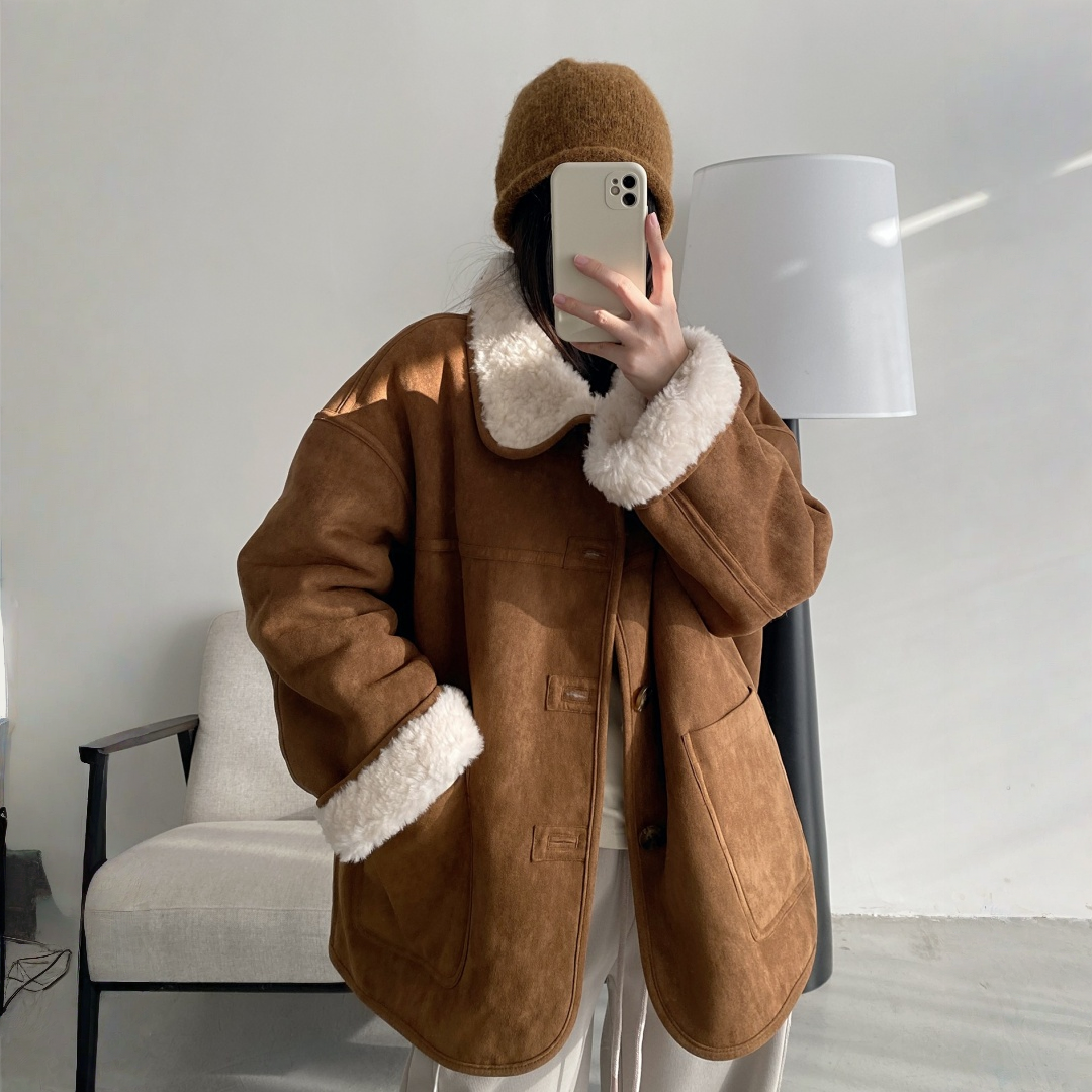 【アウター】リバーシブル 厚手 総ボア 春 秋 冬両面着用可 ジャケット 【FCシリーズ】