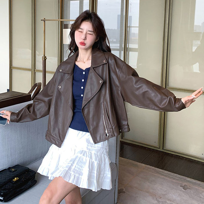 【アウター】メラード 春秋 トレンド インフルエンサー人気 爆款 ショートジャケット【JZシリーズ】