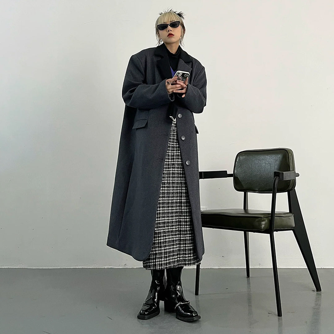 【アウター】秋 冬 高級感 新作 合わせやすい スーツジャケットコート【FCシリーズ】