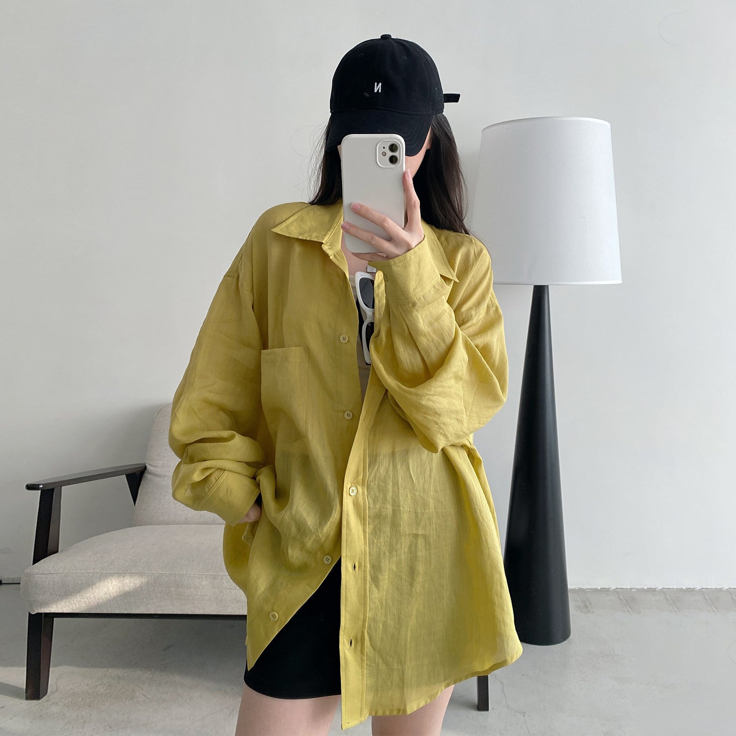 【アウター】リラックス感100％ リネン混 オーバーサイズ 体型カバー 万能シャツ レディース 新作 カーディガン
【FCシリーズ】