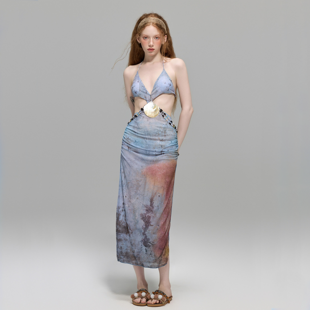 【グッズ】夏 ビーチ・リゾート 温泉でもOK ビキニトップ＋ショーツ＋スカート 3点セット水着 【SHシリーズ】