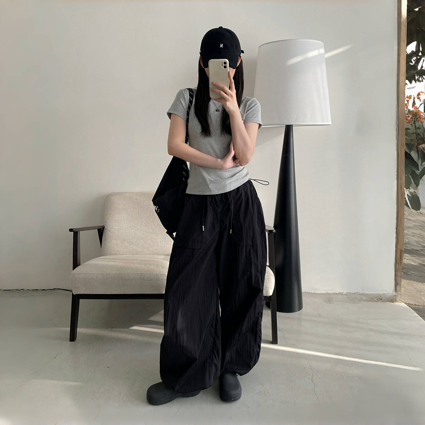 【ボトムス】夏 春 秋アウトドア対応  パラシュートパンツ  カーゴパンツ 【FCシリーズ】