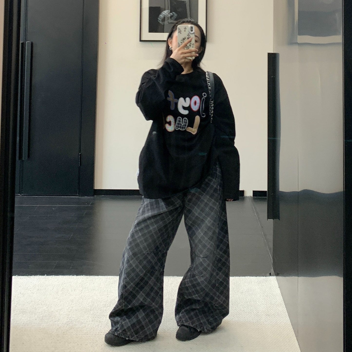 【トップス】アップリケ刺繍 カラフル コットン100% リラックス感 Ｔシャツ 【FCシリーズ】