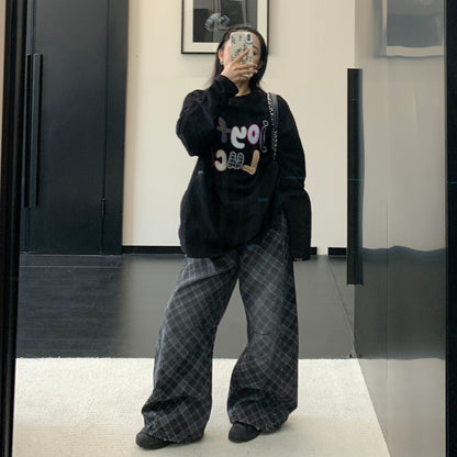 【トップス】アップリケ刺繍 カラフル コットン100% リラックス感 Ｔシャツ 【FCシリーズ】