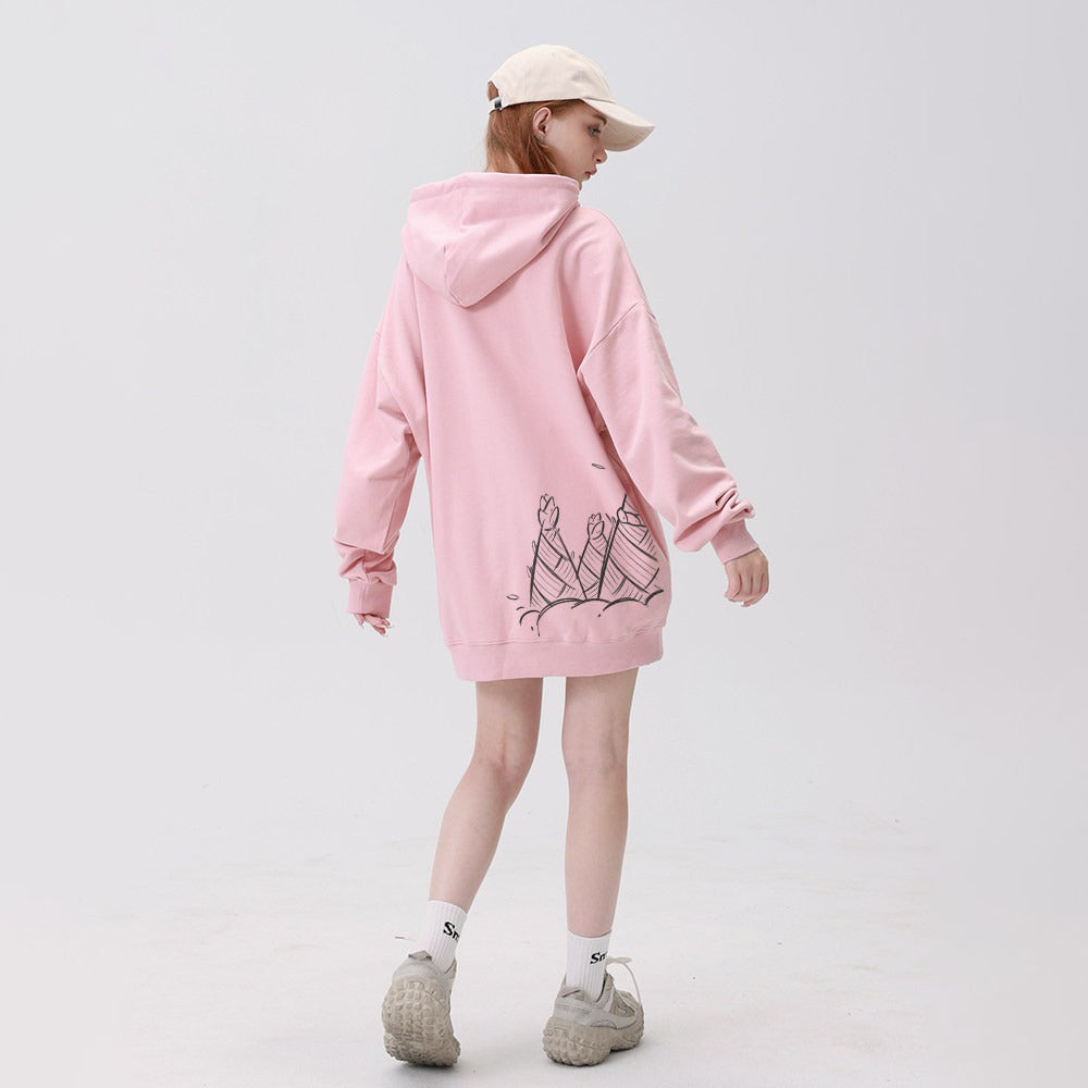 【トップス】🐼パンダ柄 裏起毛・厚手 フード付き スウェット レディース 秋冬新作 パーカー【FCシリーズ】