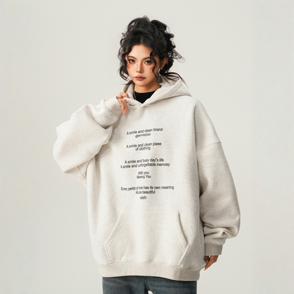 【60%OFF⭐️先行スタート！】【トップス】ヘビーウェイト 春 アルファベットロゴ 秋 冬 ゆったり フード付き パーカー 【FCシリーズ】