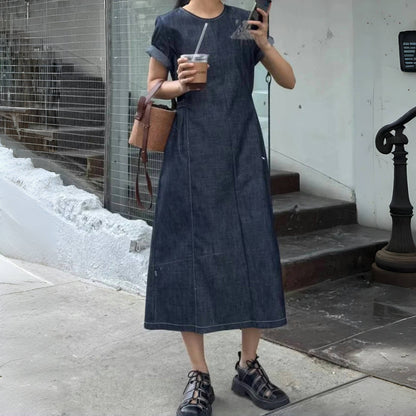 【ワンピース】夏 エレガント レトロ 半袖 ワンピース