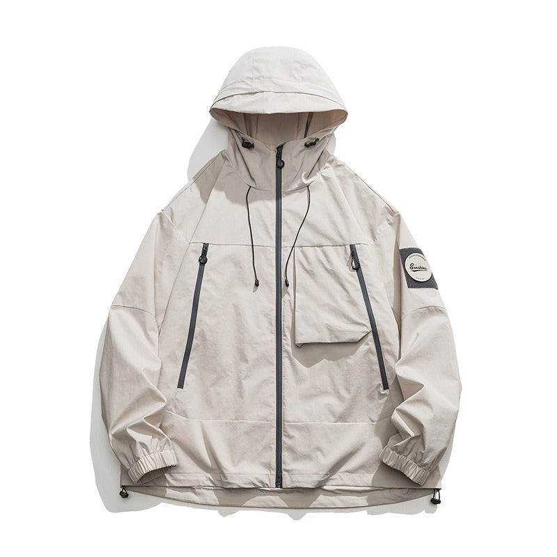 2/25~3/2 | 期間限定⭐️60%OFF【アウター】アウトドア機能 防風 ゆったり 春新作 フード付き カジュアル アメカジ 登山 マウンテンパーカー 男女兼用ジャケット【FCシリーズ】