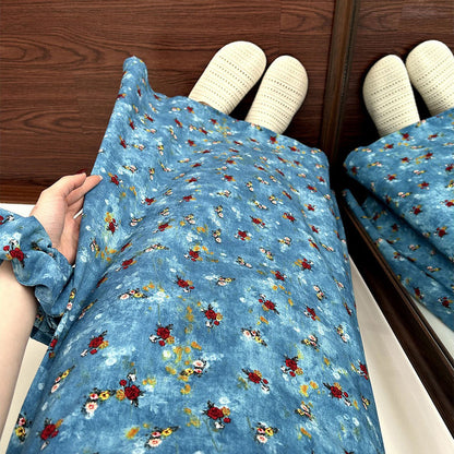 【ボトムス】大きいサイズ レディース スカート 夏 花柄 ロングスカート ウエストリボン ゆったり 体型カバー【SHシリーズ】