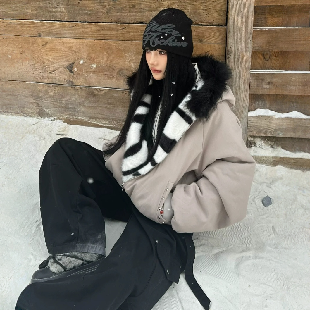 【アウター】アメリカン風 厚手 春 秋 冬 リバーシブル フード付き ジャケット 【FCシリーズ】