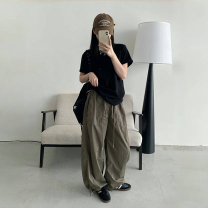 【ボトムス】夏 春 秋アウトドア対応  パラシュートパンツ  カーゴパンツ 【FCシリーズ】